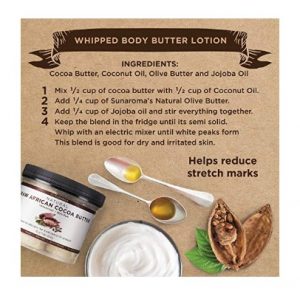Sunaroma Body Butters for Skin and Hair (Cocoa Butter) - Image 6