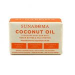 Sunaroma Soap Bar Coconut Oil 8 Ounce (236ml) (6 Pack)