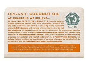 Sunaroma Soap Bar Coconut Oil 8 Ounce (236ml) (6 Pack) - Image 2