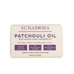 Sunaroma Soap Bar Patchouli Oil 8 Ounce (236ml) (6 Pack)