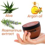 Argan Oil Hair Mask - Deep Conditioner Sulfate Free for Dry or Damaged Hair - Image 2