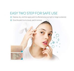 Acne Absorbing Cover Patch Hydrocolloid, Tea Tree, Calendula Oil, CICA (40 ROUND PATCHES) - Avarelle - Image 4