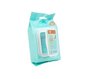 Coconut Oil & Sea Salt Facial Wipes, 30-ct. Packs - Bolero