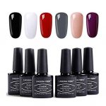 Classic Gel Nail Polish Kit Soak Off UV LED Gel Polish Varnish Lacquer - 6pcs Classic Gel Nail