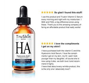 Hyaluronic Acid Serum for Skin & Face with Vitamin C, E, Organic Jojoba Oil, Natural Aloe and MSM - Image 3