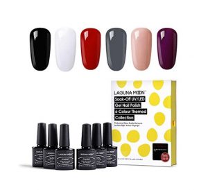 Classic Gel Nail Polish Kit Soak Off UV LED Gel Polish Varnish Lacquer - 6pcs Classic Gel Nail - Image 3