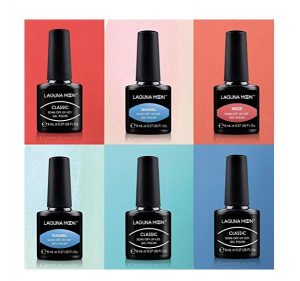 2019 Color Gel Nail Polish Kit Soak Off UV LED Gel Polish Varnish Lacquer - 6pcs 2019 Color - Image 3