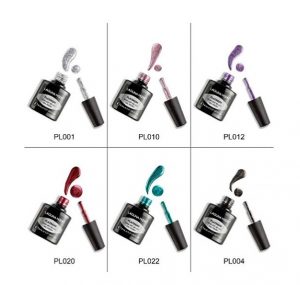 Platinum Gel Nail Polish Kit Soak Off UV LED Gel Polish Varnish Lacquer - 6pcs Platinum Gel Nail - Image 2