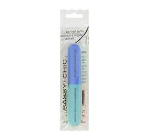 7-Way Nail Buffers, Sassy+Chic