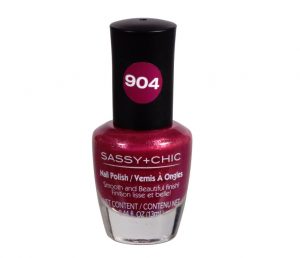Raspberry Nail Polish - Sassy+Chic