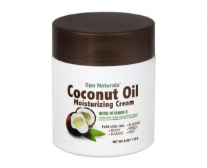 Coconut Oil Moisturizing Creams, 6-oz. Tubs - Spa Naturals