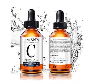 TruSkin Vitamin C Serum for Face, Topical Facial Serum with Hyaluronic Acid, Vitamin E - Image 2