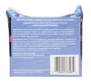 Neutrogena Makeup Remover Cleansing Towelettes - Image 3