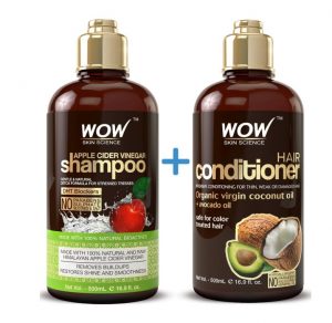 WOW Apple Cider Vinegar Shampoo & Hair Conditioner Set