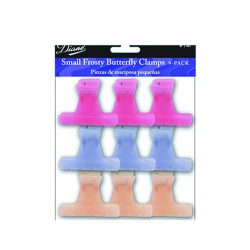 Diane 13F Butterfly Clamp Lg Frosty 9Pk