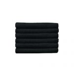 Prism Bcr Towel 16X29 Ctn-Black 1Dz