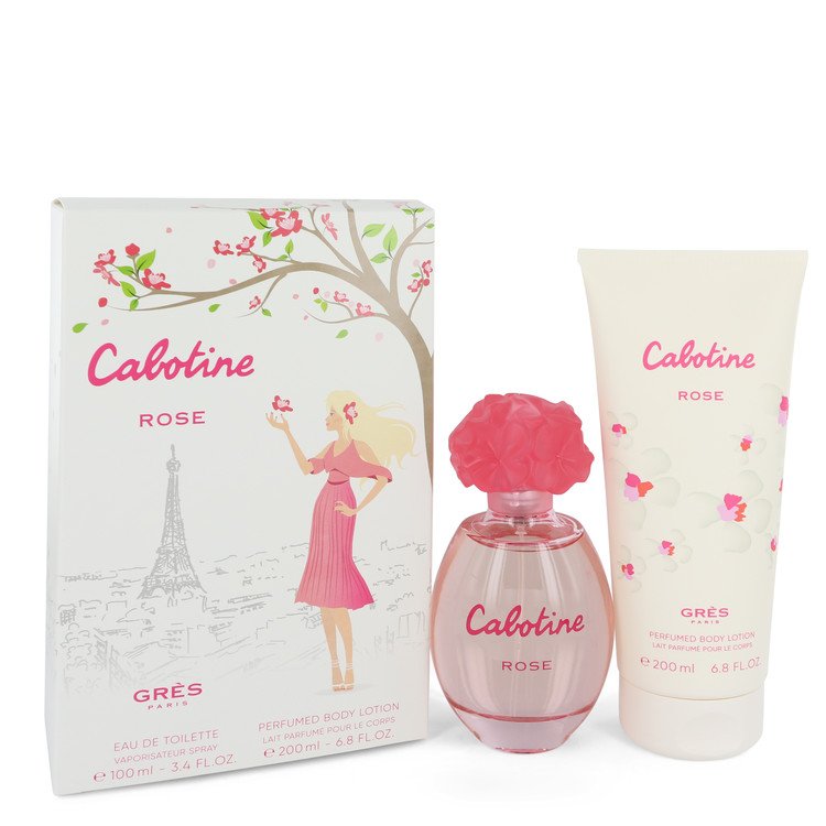 Cabotine Rose Perfume By Parfums Gres Gift Set Cabotine Rose Perfume By Parfums Gres Gift Set