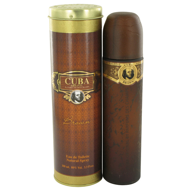 Cuba Brown Cologne By Fragluxe Eau De Toilette Spray Cuba Brown Cologne By Fragluxe Eau De Toilette Spray