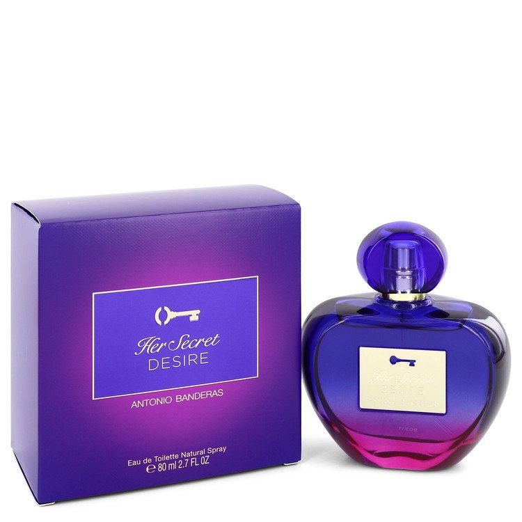 Her Secret Desire Perfume By Antonio Banderas Eau De Toilette Spray Her Secret Desire Perfume By Antonio Banderas Eau De Toilette Spray
