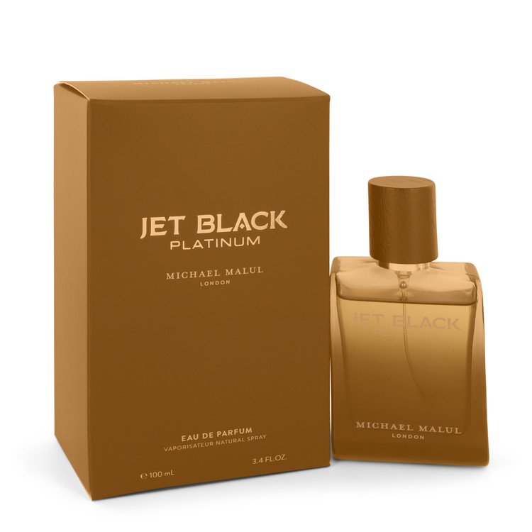 Jet Black Platinum Cologne By Michael Malul Eau De Parfum Spray Jet Black Platinum Cologne By Michael Malul Eau De Parfum Spray