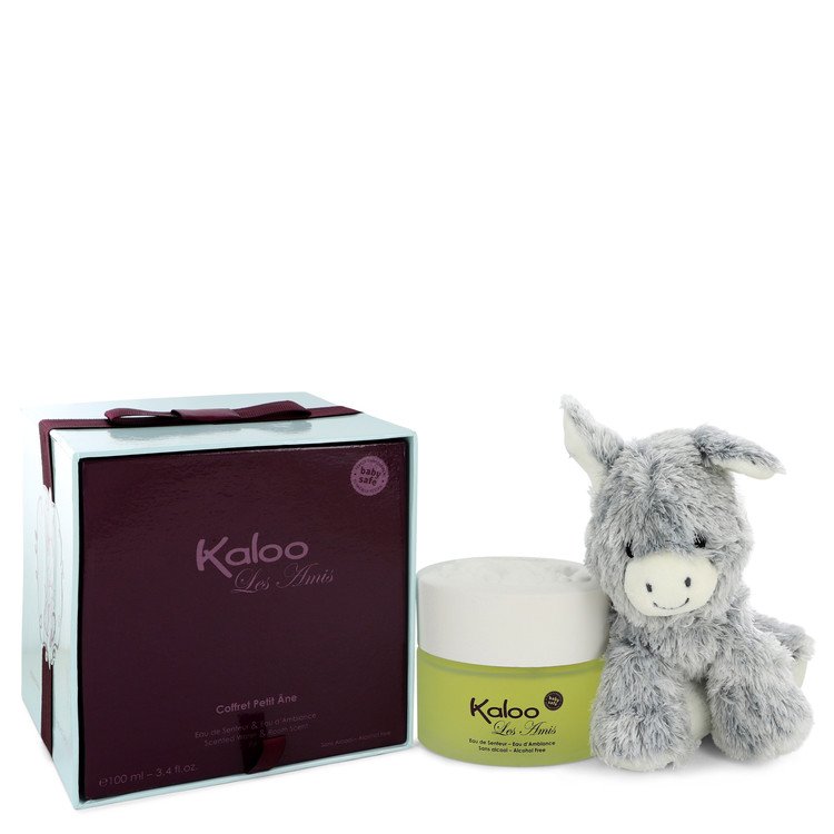 Kaloo Les Amis Cologne By Kaloo Eau De Senteur Spray / Room Fragrance Spray (Alcohol Free) + Free Fluffy Donkey Kaloo Les Amis Cologne By Kaloo Eau De Senteur Spray / Room Fragrance Spray (Alcohol Free) + Free Fluffy Donkey