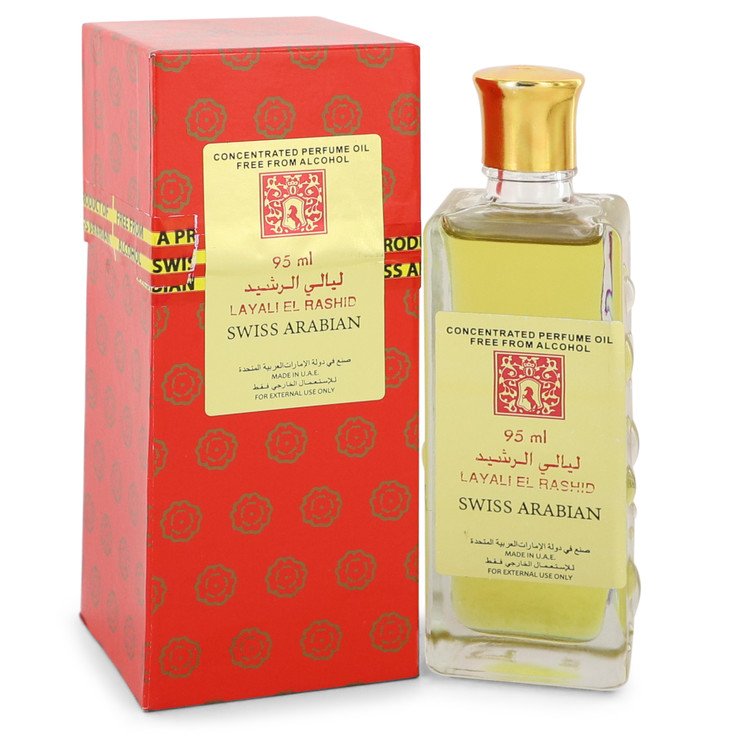 Layali El Rashid Perfume By Swiss Arabian Concentrated Perfume Oil Free From Alcohol (Unisex) Layali El Rashid Perfume By Swiss Arabian Concentrated Perfume Oil Free From Alcohol (Unisex)