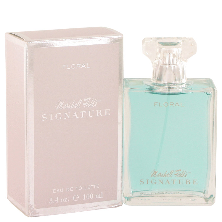 Marshall Fields Signature Floral Perfume By Marshall Fields Eau De Toilette Spray (Scratched box) Marshall Fields Signature Floral Perfume By Marshall Fields Eau De Toilette Spray (Scratched box)