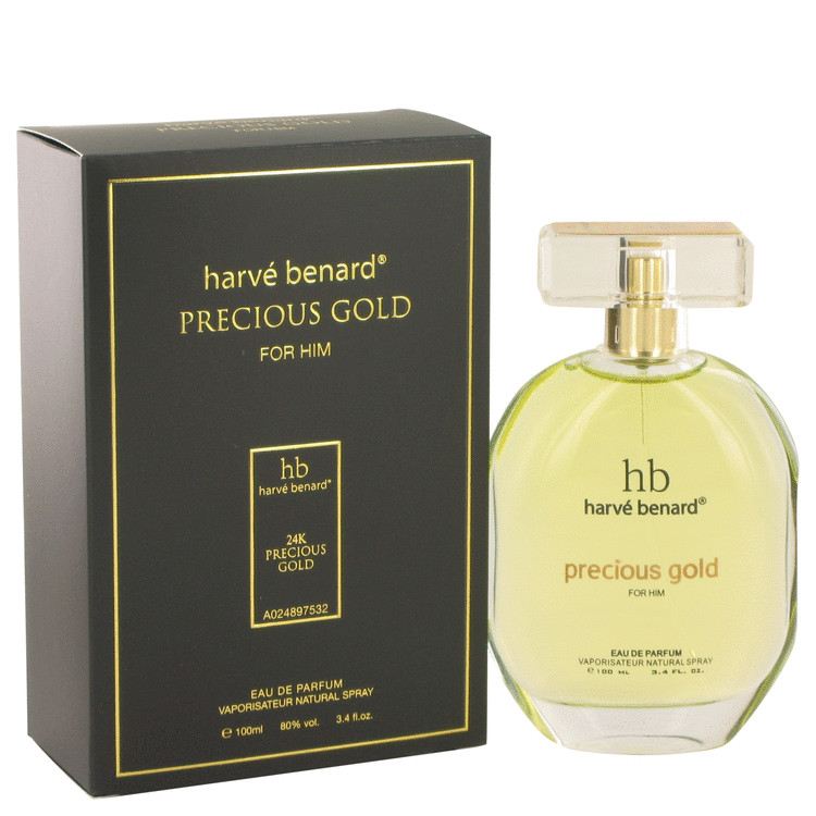 Precious Gold Cologne By Harve Benard Eau De Toilette Spray Precious Gold Cologne By Harve Benard Eau De Toilette Spray