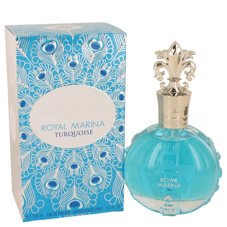 Royal Marina Turquoise Perfume By Marina De Bourbon Eau De Parfum Spray Royal Marina Turquoise Perfume By Marina De Bourbon Eau De Parfum Spray