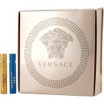 2 PIECE UNISEX VARIETY WITH VERSACE EROS POUR FEMME EAU DE PARFUM & VERSACE EROS POUR HOMME EDT AND BOTH ARE VIALS - VERSACE VARIETY by Gianni Versace