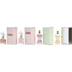 4 PIECE MINI VARIETY WITH JEAN PAUL GAULTIER EDT & LA BELLE EAU DE PARFUM & SCANDAL EAU DE PARFUM & SCANDAL A PARIS EDT AND ALL ARE 0.2 OZ MINI - JEAN PAUL GAULTIER VARIETY by Jean Paul Gaultier