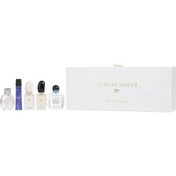5 PIECE WOMENS VARIETY WITH ARMANI CODE & ACQUA DI GIOIA & EMPORIO ARMANI DIAMONDS ROSE & ARMANI SI (EDP) & ARMANI SI (EDT) AND ALL ARE MINIS - GIORGIO ARMANI VARIETY by Giorgio Armani