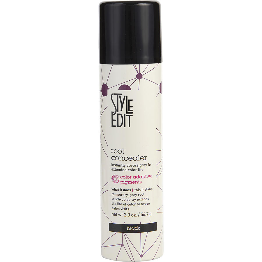 BRUNETTE BEAUTY ROOT CONCEALER FOR BRUNETTES - BLACK 2 OZ - STYLE EDIT by Style Edit BRUNETTE BEAUTY ROOT CONCEALER FOR BRUNETTES - BLACK 2 OZ - STYLE EDIT by Style Edit