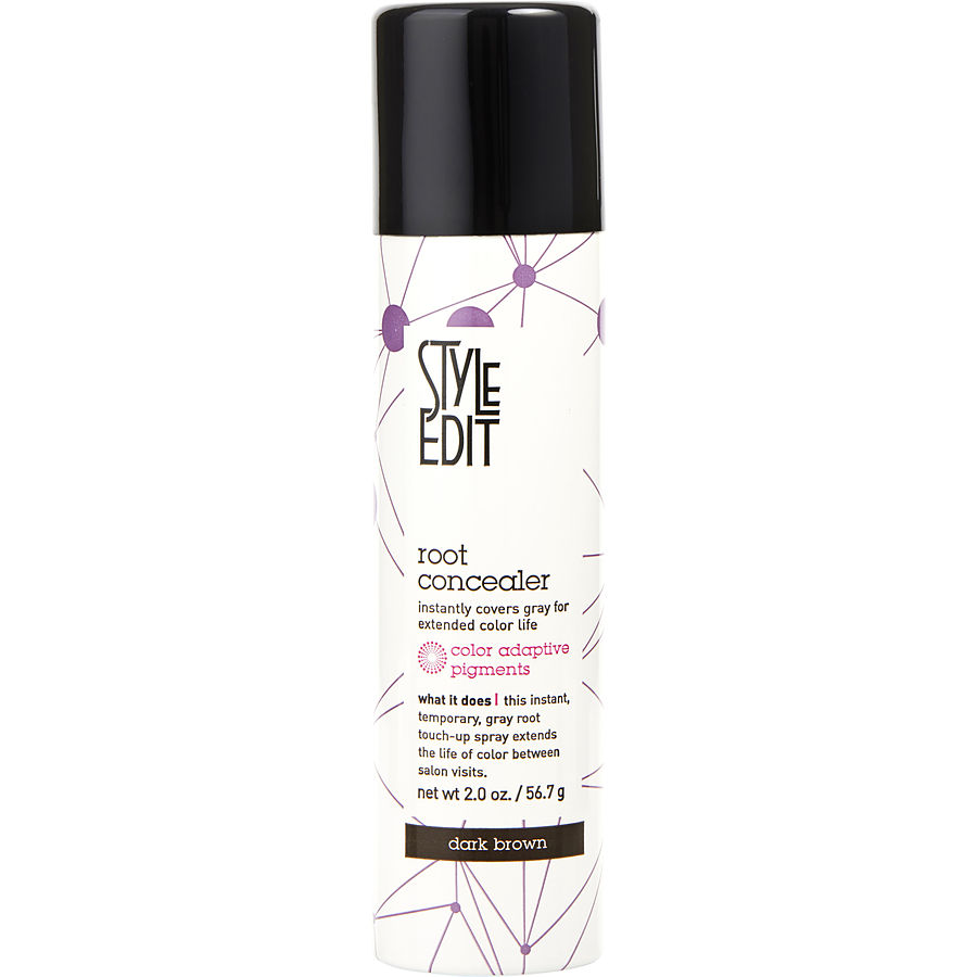 BRUNETTE BEAUTY ROOT CONCEALER FOR BRUNETTES - DARK BROWN 2 OZ - STYLE EDIT by Style Edit BRUNETTE BEAUTY ROOT CONCEALER FOR BRUNETTES - DARK BROWN 2 OZ - STYLE EDIT by Style Edit
