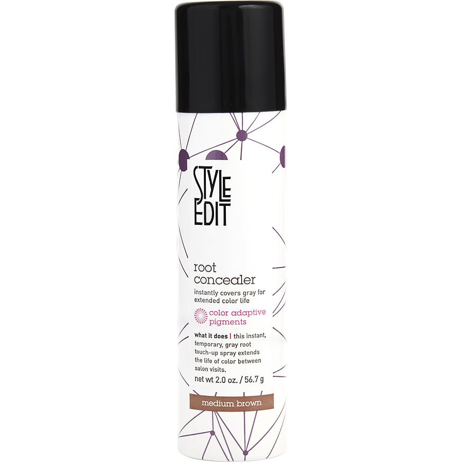 BRUNETTE BEAUTY ROOT CONCEALER FOR BRUNETTES - MEDIUM BROWN 2 OZ - STYLE EDIT by Style Edit BRUNETTE BEAUTY ROOT CONCEALER FOR BRUNETTES - MEDIUM BROWN 2 OZ - STYLE EDIT by Style Edit