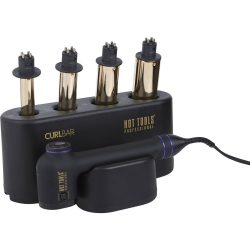 CURL BAR SET - ROD & 3/4" CURL BAR & 1" CURL BAR & 1 1/4" CURL BAR & 1 1/2" CURL BAR - HOT TOOLS by Hot Tools