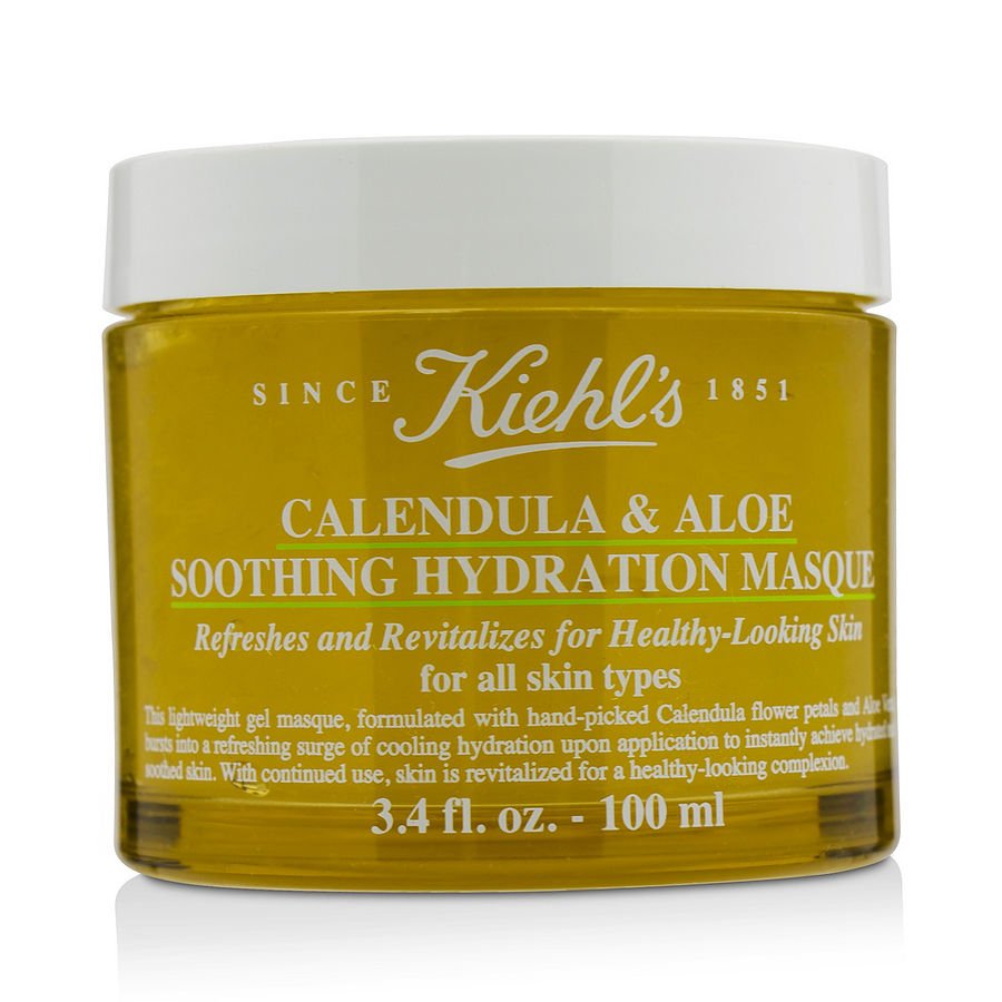 Calendula & Aloe Soothing Hydration Masque - For All Skin Types --100ml/3.4oz - Kiehl's by Kiehl's Calendula & Aloe Soothing Hydration Masque - For All Skin Types --100ml/3.4oz - Kiehl's by Kiehl's