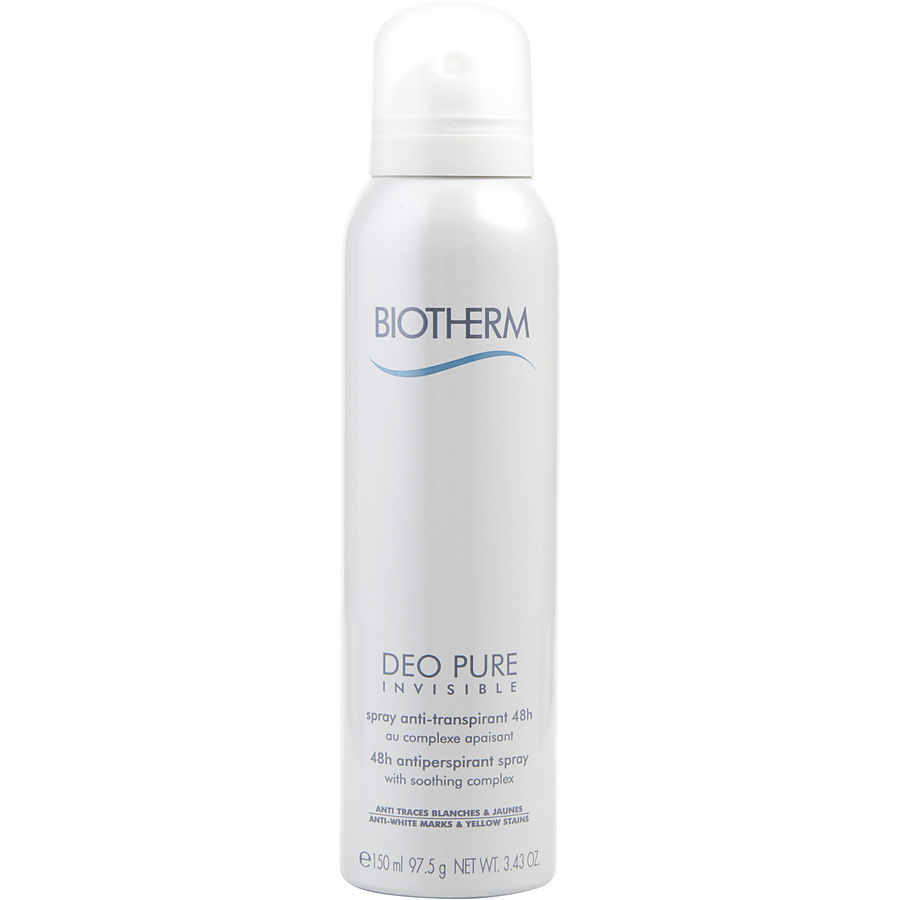 Deo Pure Invisible Spray 48H--150ml/3.4oz - Biotherm by BIOTHERM Deo Pure Invisible Spray 48H--150ml/3.4oz - Biotherm by BIOTHERM