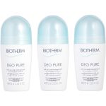 Deo Pure Trio Antiperspirant Roll-On ( Alcohol Free  )--3x75ml/2.53oz - Biotherm by BIOTHERM