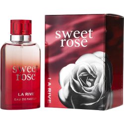 EAU DE PARFUM SPRAY 3 OZ - LA RIVE SWEET ROSE by La Rive