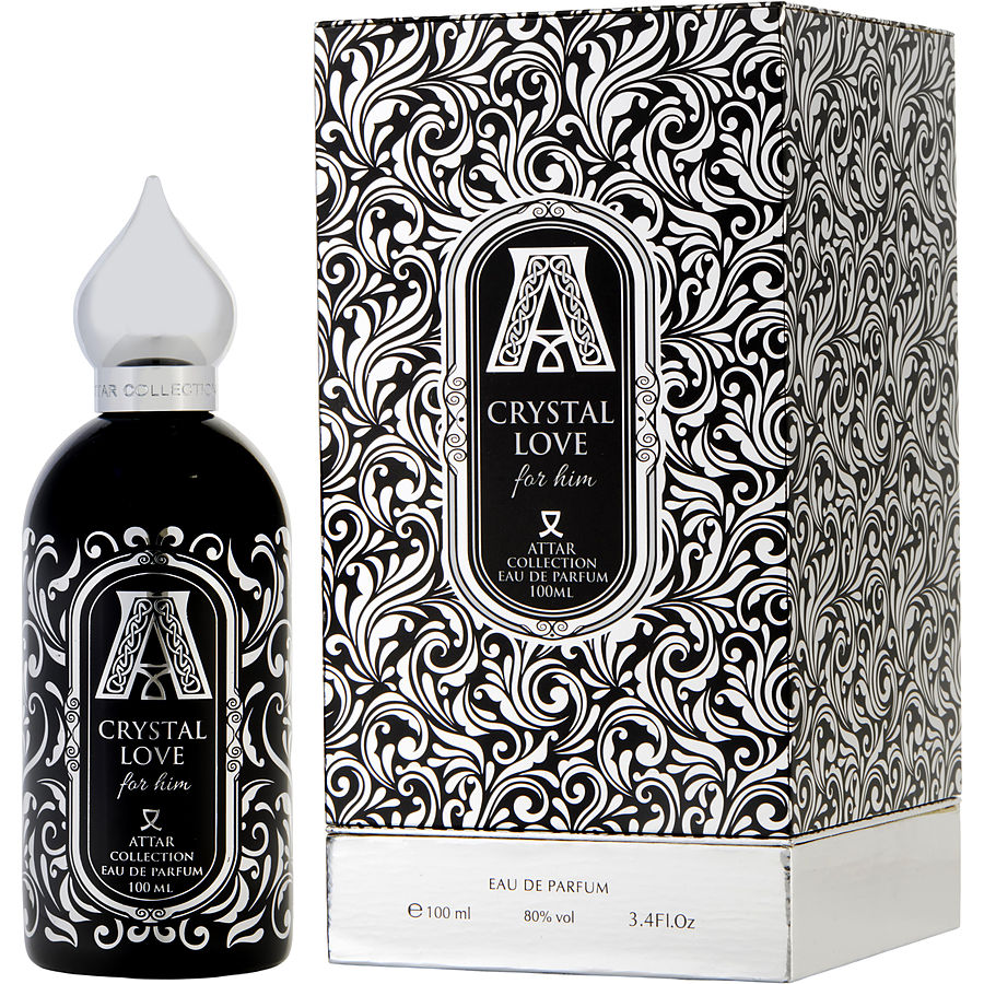 EAU DE PARFUM SPRAY 3.4 OZ - ATTAR CRYSTAL LOVE FOR HIM by Attar EAU DE PARFUM SPRAY 3.4 OZ - ATTAR CRYSTAL LOVE FOR HIM by Attar