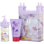 EDT SPRAY 1.7 OZ (CASTLE PACKAGING) & SHOWER GEL 2.5 OZ & CASTLE COIN BANK - TANGLED RAPUNZEL by Disney