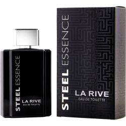 EDT SPRAY 3.4 OZ - LA RIVE STEEL ESSENCE by La Rive