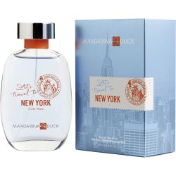 EDT SPRAY 3.4 OZ - MANDARINA DUCK LET'S TRAVEL TO NEW YORK by Mandarina Duck