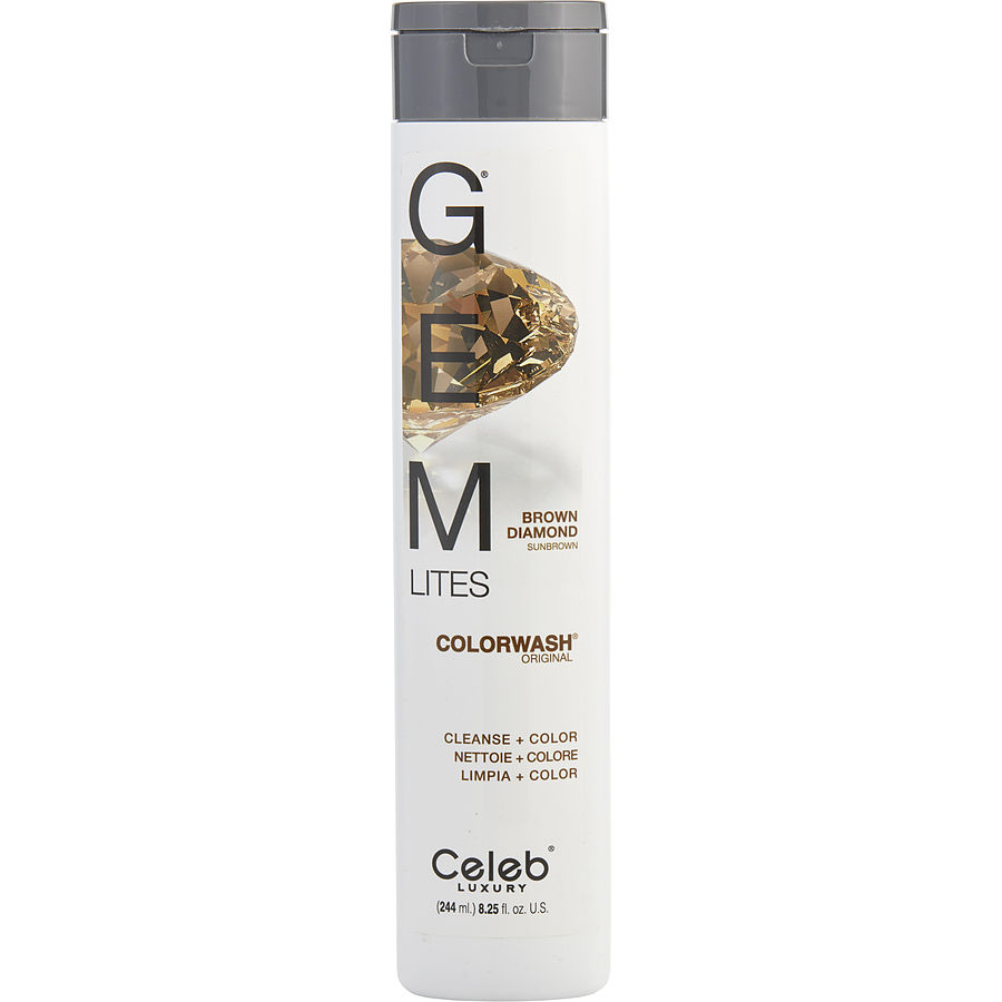 GEM LITES COLORWASH BROWN DIAMOND 8.25 OZ - CELEB LUXURY by Celeb Luxury GEM LITES COLORWASH BROWN DIAMOND 8.25 OZ - CELEB LUXURY by Celeb Luxury