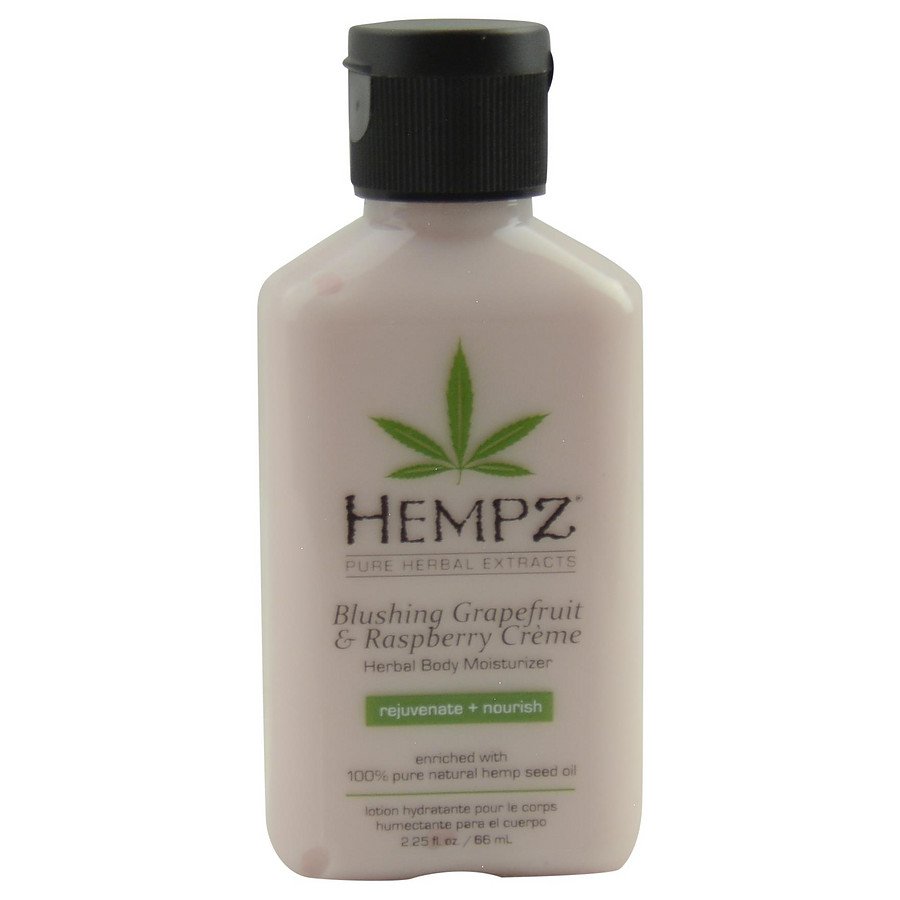 HERBAL MOISTURIZER BODY LOTION- BLUSHING GRAPEFRUIT & RASPBERRY CREME 2.25 OZ - HEMPZ by Hempz HERBAL MOISTURIZER BODY LOTION- BLUSHING GRAPEFRUIT & RASPBERRY CREME 2.25 OZ - HEMPZ by Hempz