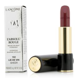 L' Absolu Rouge Hydrating Shaping Lipcolor - # 192 Lie De Vin (Sheer) --3.4g/0.12oz - LANCOME by Lancome