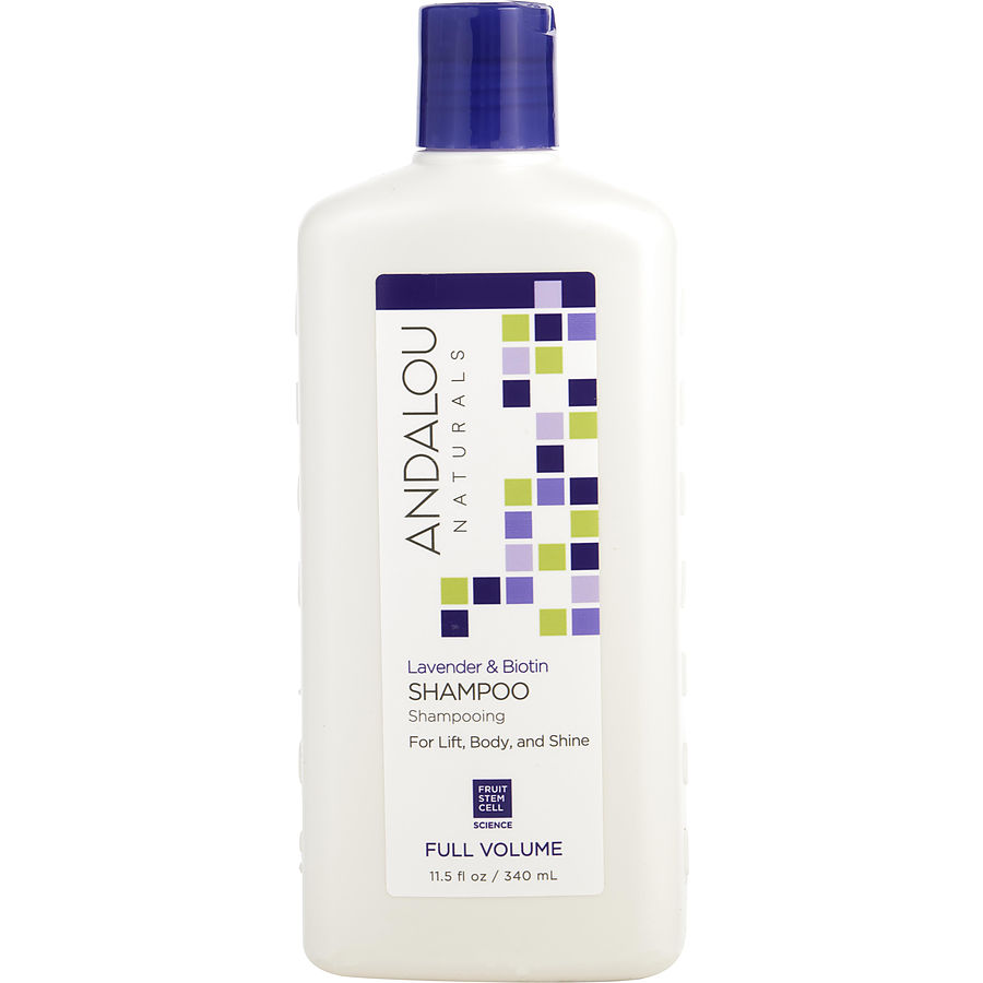 LAVENDER & BIOTIN FULL VOLUME SHAMPOO 11.5 OZ - Andalou Naturals by Andalou Naturals LAVENDER & BIOTIN FULL VOLUME SHAMPOO 11.5 OZ - Andalou Naturals by Andalou Naturals