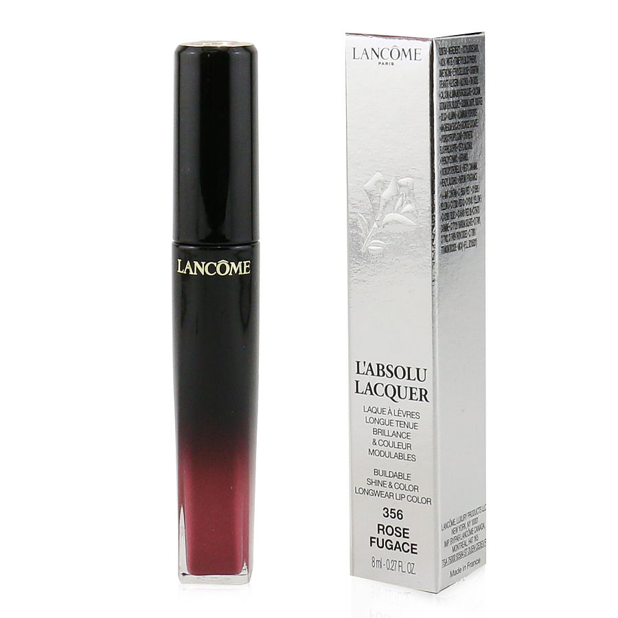 L'Absolu Lacquer Buildable Shine & Color Longwear Lip Color - # 356 Rose Fugace --8ml/0.27oz - LANCOME by Lancome L'Absolu Lacquer Buildable Shine & Color Longwear Lip Color - # 356 Rose Fugace --8ml/0.27oz - LANCOME by Lancome