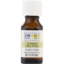 LEMON TEA TREE-ESSENTIAL OIL IN BOX 0.5 OZ - ESSENTIAL OILS AURA CACIA by Aura Cacia